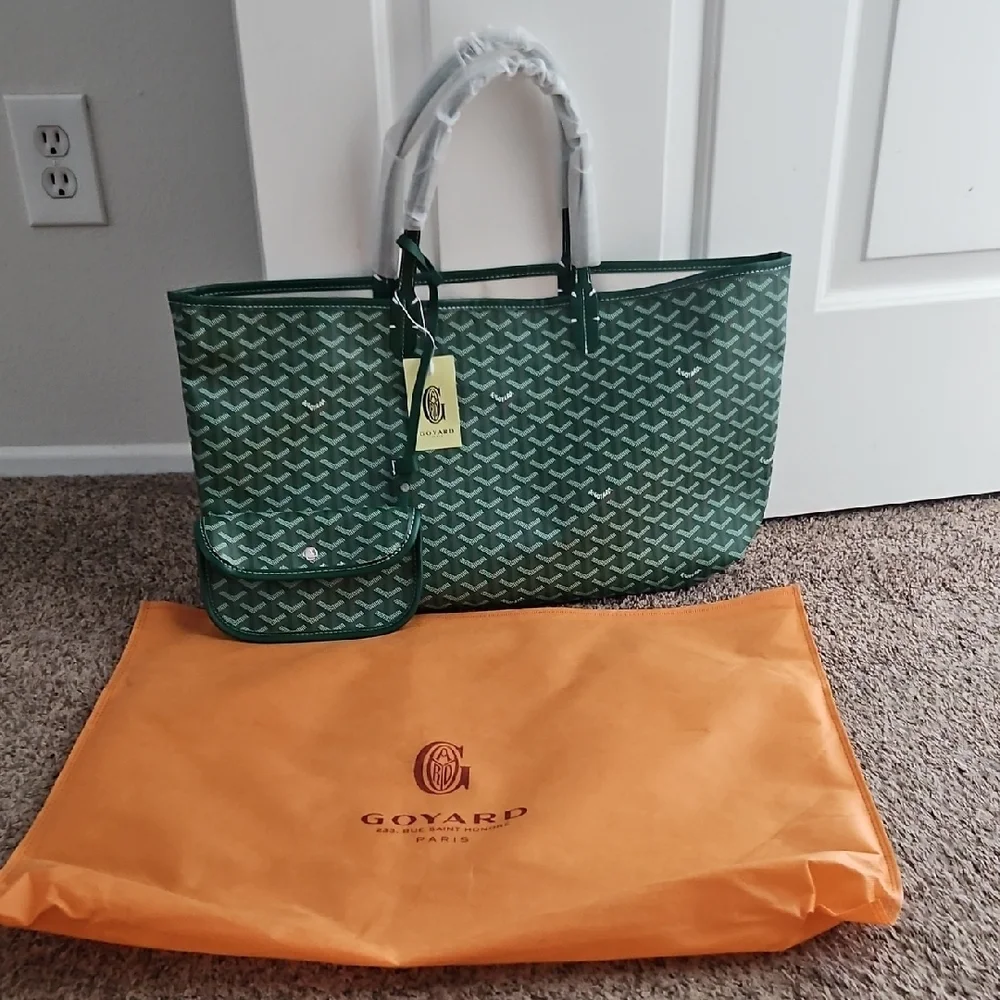 Inspired Forest Green Women's Large Tote Bag. Brand New- Never Used! - Picture 4 of 4